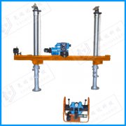 气动架柱钻机在煤矿井下是怎么作业的？